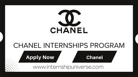 chanel internship program.